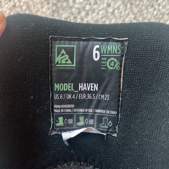 K2 Haven Women’s Snowboard Boots - Picture 6 of 7